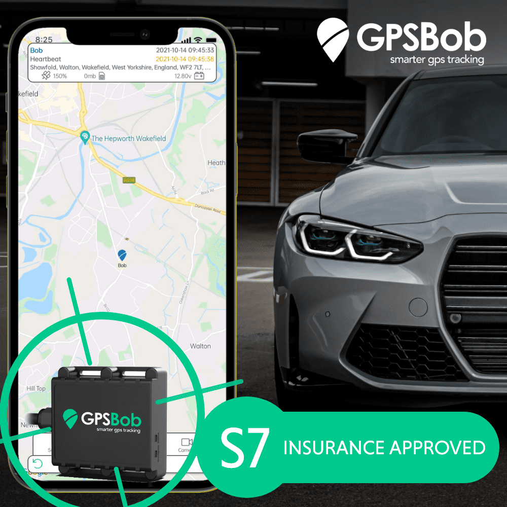 Why buy an Thatcham Insurance Approved S7 Tracker - GPSBob
