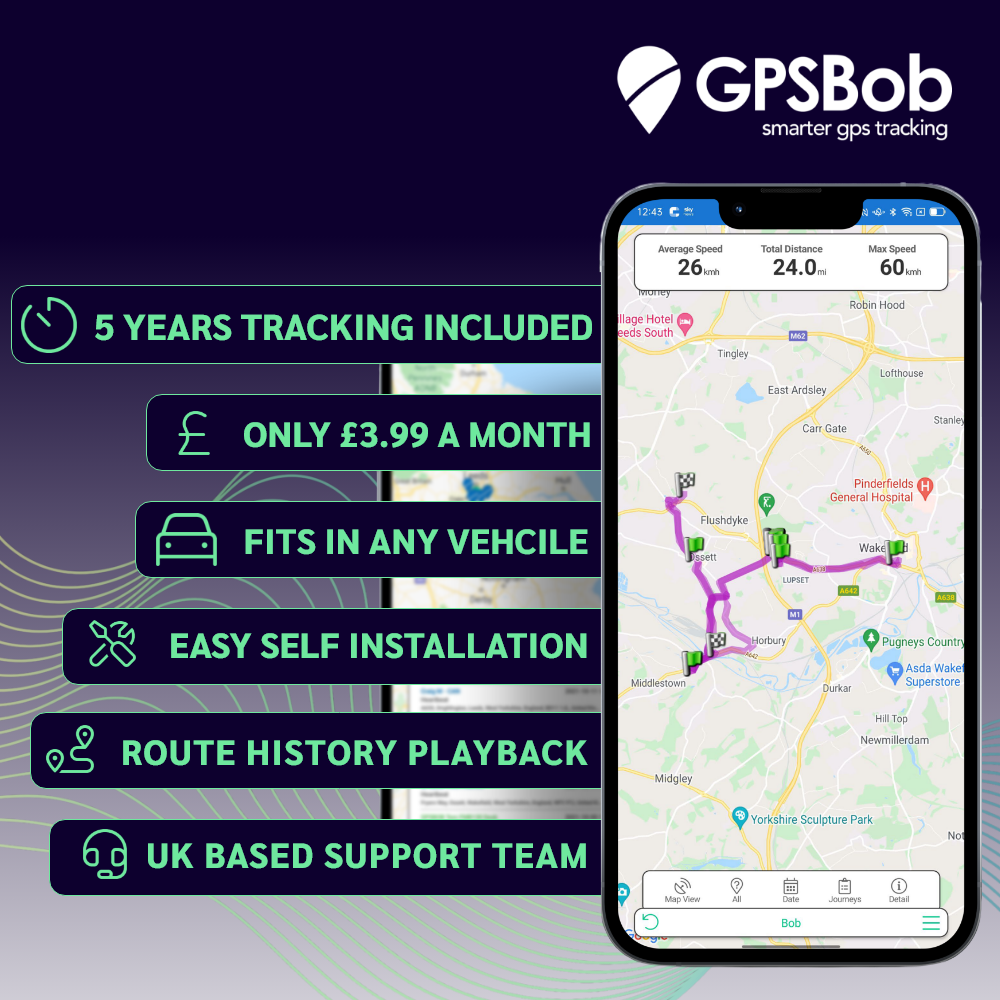 Pay Monthly Two-wire 4G GPS Vehicle Tracker Australian
