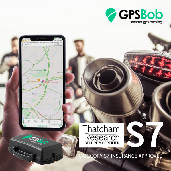 4G GPSBob Mongoose S7 UK - Motorbike